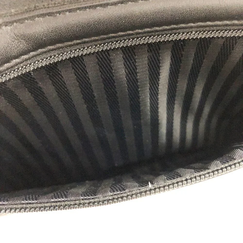 TUMI Black Leather Documents Case